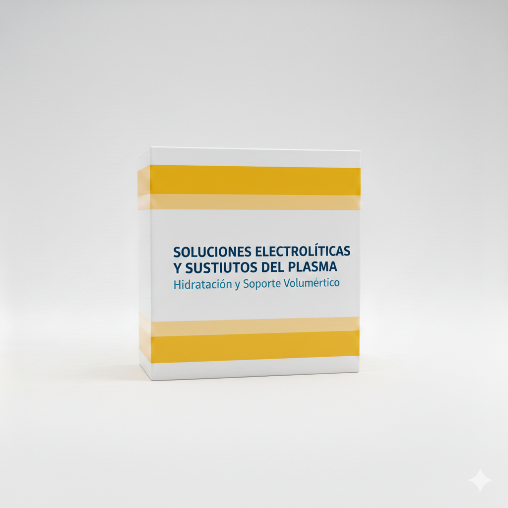 Soluciones electrolíticas y sustitutos del plasma